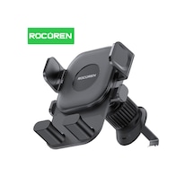 Rocoren Metal Kancalı Havalandırma Destekli Araç İçi Telefon Tutucu