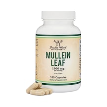 Double Wood Mullein Leaf 1000mg 180 Veg Capsul.tr Tek Yetkili...