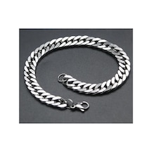 Paslanmaz Çelik Unisex Zincir Bileklik Silver - 559325894 Silver