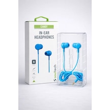 Soultech Candy 3.5 Mm Jack Kablolu Kulaklık Renkli Yeşil Kırmızı Mavi Kulak İçi Kulaklık "kablolu Kulaklık"