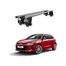 Royal Kia Rio 2017 Ve Sonrası Uyumlu Gri Kilitli Ara Atkı Port Bagaj Tavan Barı