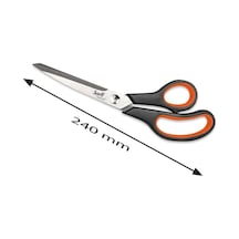 Sarff Easy Grip Kauçuk Plastik Saplı 24cm Ofis Makası