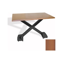 İks Masa Esb 70x120 - Werzalit, Allzalit Yada Wermodin Tabla - Koyu Ahşap Çok Renkli