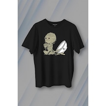 Noodle Mummy Mumya Totem Komik Baskılı Tişört Unisex T-shirt 001