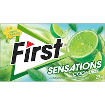 First Sensations Cool Lime Aromalı Şekersiz Sakız 27 Gr