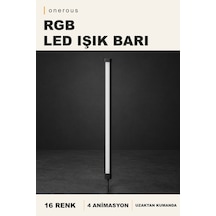 Onerous Rgb Led Işık, Uzaktan Kumandalı, 16 Renk Onr-748904427 Çok Renkli