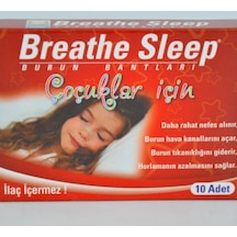 Breathe Sleep Çocuklar İçin Burun Bandı 10'lu