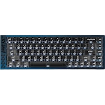 Meet68 Ultra Jewel Blue %65 Omega Manyetik Switch 8k Hz He Rgb İngilizce Mekanik Gaming Klavye