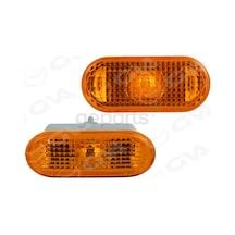 Camurluk Sinyali Buzlu Cam Sari Sol - Sag Duysuz Passat 1997 Polo 1999 Golf 4 1998 Bora 99