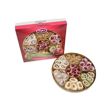 Tuğba Kuruyemiş Antep Fıstıklı Narlı Lokum 430 Gr Turkish Delighrt