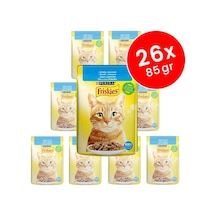 Friskies Somonlu Yetişkin Kedi Konservesi 26 x 85 G