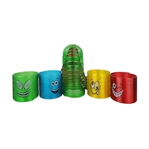 Stres Yayı Oyuncak Gülenyüz Stres Yayı - 6 Cm Çapında - 3 Adet