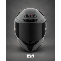Kyt Tt-revo Kask Plaın Matt Grl Grey Gri