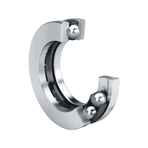 51202 2 Adet Büte Rulman 15x32x12 Mm Eksenel Bilyalı Rulman