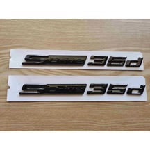 Sdrive 35d Çamurluk Arması Seti Piano Black Bmw X6
