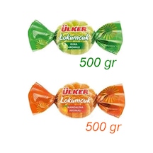 Lokumcuk Elma Ve Mandalina Aromalı Yumuşak Şeker 1 Kg.