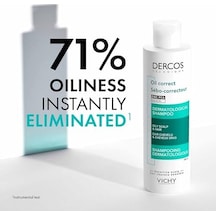 Vıchy Dercos Oil Correct Aşırı Yağlanma Karşıtı Şampuan 200 Ml