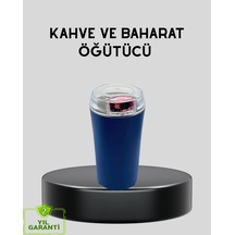 Paslanmaz Çelik Kahve Ve Baharat Öğütücü Otomatik Mekanizma Açık Gri