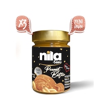 Nila By Sasu Fıstık Ezmesi Parçaçıklı 3 x 300 G