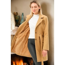 Z6778 Dewberry Bayan Kaban-düz Camel Düz Camel