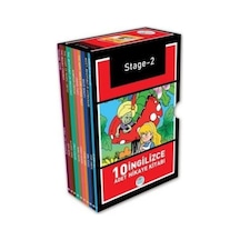 Stage - 2 İngilizce Hikaye Seti (10 Kitap Kutulu)- Mavi Çatı Yayınları