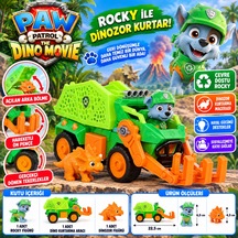 The Dino Movie Rocky Figürü Ve Dino Kurtarma Aracı