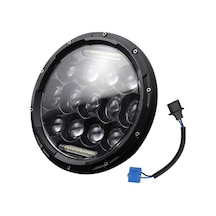 7 İnç 150w Led Far 10000lm, Ip67 Jeep Wrangler/land Rover/hummer İçin Alüminyum Kasa, 3000k-6500k Renk Sıcaklığı