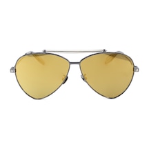 Alexander Mcqueen Am0058S 003 63 Unisex Füme Damla Çerçeve Güneş Gözlüğü