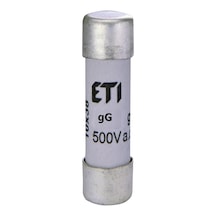Eti Ch10gg-12a ,10x38mm 12a Gg/yavaş Kartuş Sigorta