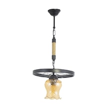 Spor Modern Rustik Retro Tekli Model Teker Sarkıt Avize L