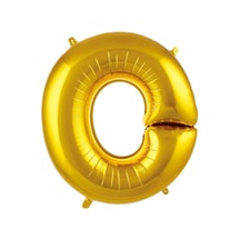 34" Folyo Harf 76cm "o" Gold / Altın Altın