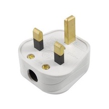 Ingiliz Kablo Tipi Fiş - Ingiliz Erkek Kablo Tipi Fiş Soketli