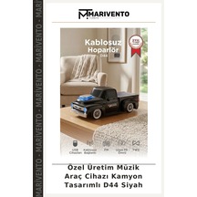 Özel Üretim Müzik Araç Cihazı Kamyon Tasarımlı D44 Siyah