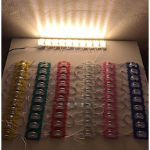 12 Volt Dar Açılı Modül Led Beyaz (5 Adet)