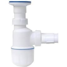 Özbest Taslı Lavabo Sifonu Lüx - Beyaz