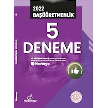 2022 Başöğretmenlik 5 Deneme- Kalem Kitap