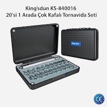Kingsdun 20 Si 1 Arada Manyetik Mini Tornavida Seti Ks-840016