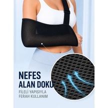 Pratik Kol Askısı Nefes Alabilen Fileli Kumaş Ayarlanabilir Omuz Destekli Diğer