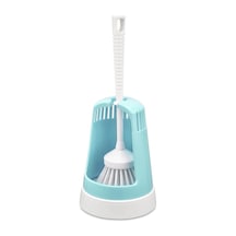 Omnisoft Flr F026 Plastik Klasik Wc Klozet Tuvalet Fırçası Turkuaz