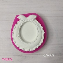 Yy0372 Bebek Önlüğü Çerçeve Silikon Kalıp