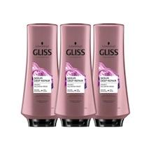 Gliss Serum Deep Repair Onarıcı Saç Kremi 360 ML x 3 Adet