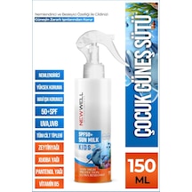New Well Yüksek Koruyuculu Çocuk Güneş Sütü SPF50+ 150 ML
