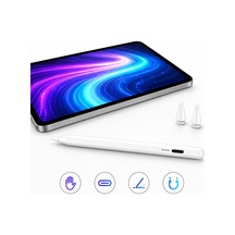 İpad Pro 11 M4 İle Uyumlu Notepen Gen3 Stylus Kalem Avuç İçi Algılama Eğim Destekli Beyaz