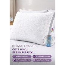 Klimalı Silikon Yastık - Daycool Serisi - 800 Gram Beyaz