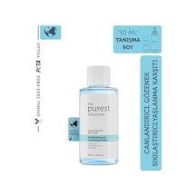 The Purest Solutions Canlandırıcı Ve Gözenek Sıkılaştırıcı Glikolik Asit Mavi Tonik, Seyahat Boy 50 Ml