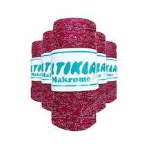 5 Adet Polyester Simli Makrome İpi Sg-1845 Çok Renkli