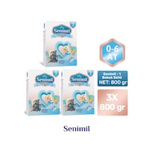 Senımıl 1 Bebek Sütü 800 G 3 Adet