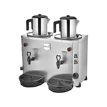 Remta DE15 Jumbo 9+9 L Çift Kazanlı Çay Makinesi