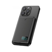 Pw595 5.000 Mah Dijital Göstergeli 20w Type-c Ve 15w Kablosuz Şarj Pd Hızlı Şarj Magsafe Powerbank - Çok Renkli