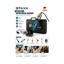 Staxx Kkad100 Rus Tipi Adaptörlü Hayvan Kırpma Makinesi 500w Koyun Keçi Alpaka Sığır Tıraş Makinesi